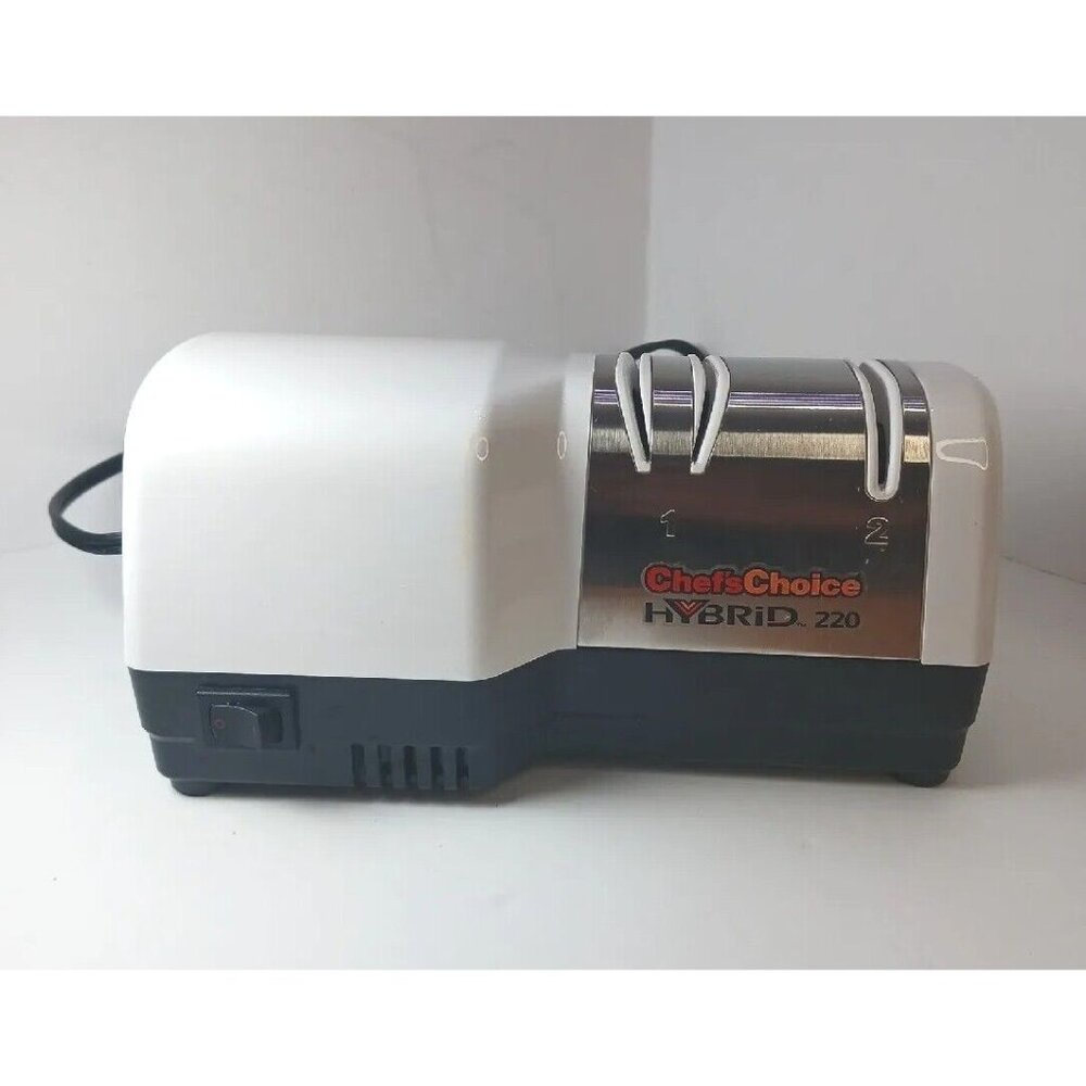 Chef'sChoice 220 Diamond Hone Hybrid Knife Sharpener 20 Degree Electric & Manual